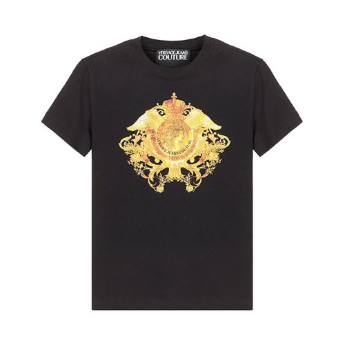 VERSACE JEANS COUTURE 女士印花棉質(zhì)短袖T恤 B2HWA730 30454 899 PLFSX