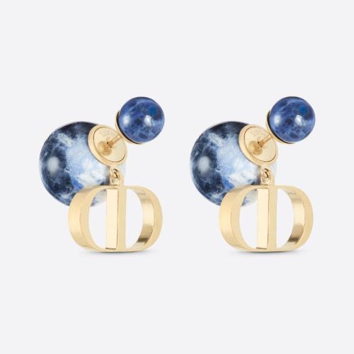  DIOR迪奧 22年秋冬 女士 耳環(huán) Boucles doreilles Dior Tribales E1293TRIGM_D27B