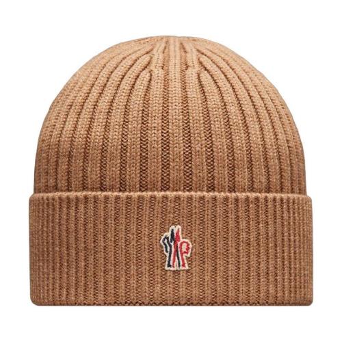  MONCLER蒙可蒙克萊 22年秋冬 男士 帽子 Ribbed Knit Wool Beanie H20973B0000804761248