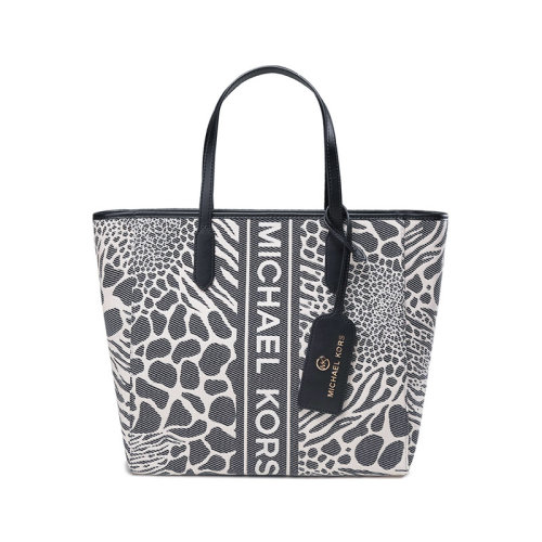 Michael Kors/邁克·科爾斯 【22秋冬新款】 女士SINCLAIR系列織物配皮手提單肩包托特包購物袋大號 30T2G5ST7J