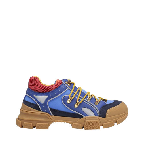 GUCCI/古馳  flashtrek經(jīng)典老花logo 男士 登山運動鞋/老爹鞋  at男鞋