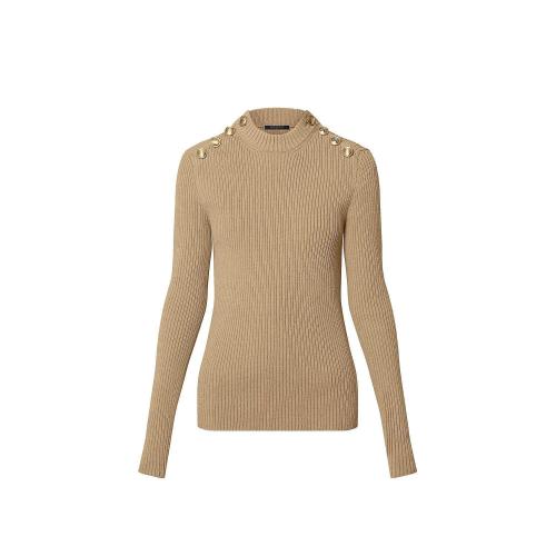  LV路易威登 22年秋冬 女士 針織衫 PULL COTELé a BOUTONS 1AA9C6 1AA9C5 1AA9C4 1AA9C7