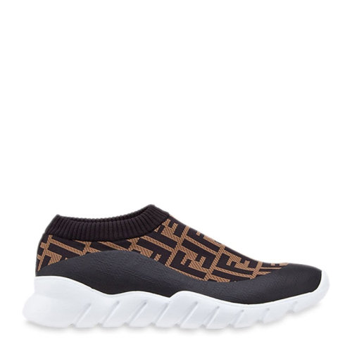 FENDI/芬迪 男士時尚刺繡FF圖案厚底休閑鞋運動鞋男鞋 7E1254-A7MN-F17ML