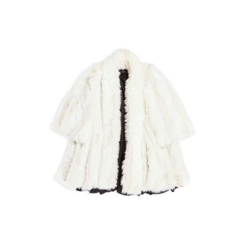  BALENCIAGA巴黎世家 22年秋冬 女士 大衣 Womens A-line Coat in White 720309TNQ309000