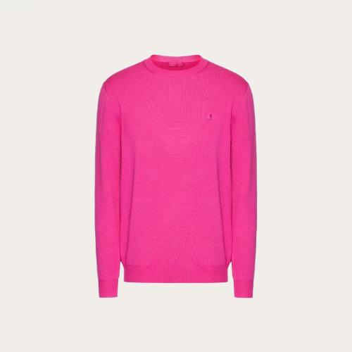  VALENTINO華倫天奴 22年秋冬 男士 針織衫 PULL RAS-DU-COU EN LAINE ORNé DUN CLOU 1V0KC23K