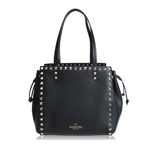 Valentino/華倫天奴  女包女士皮革時尚百搭品牌字母托特包手提包  PW2B0A86BOL 0NO