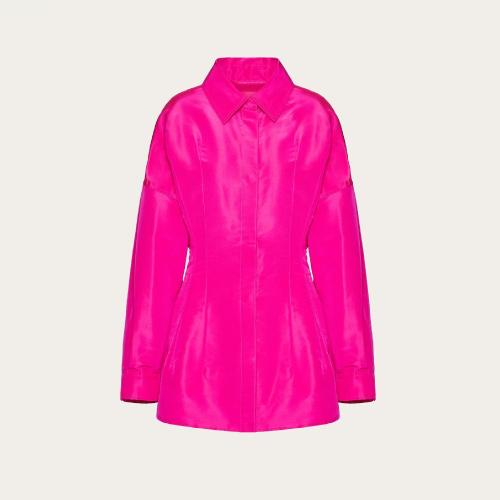  VALENTINO華倫天奴 22年秋冬 女士 大衣 CABAN EN FAILLE 1B0CI0X06DEUWT