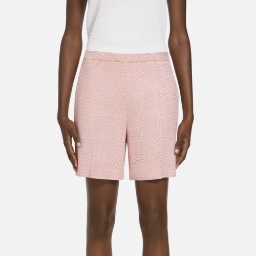 St.John/盛薔粉絲針織女士短褲K81Z003