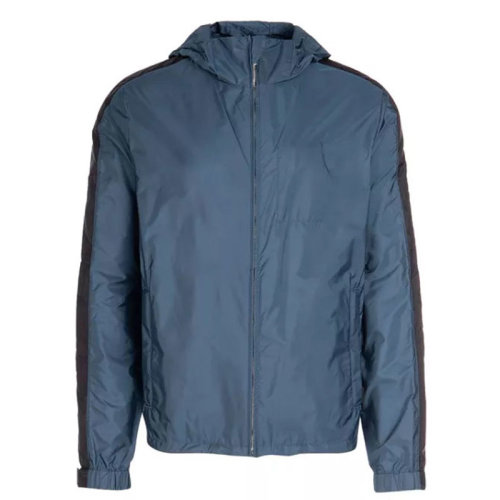 PRADA/普拉達(dá)  男裝 男士 尼龍時尚連帽夾克外套 SGN984-Q04-F0F5I