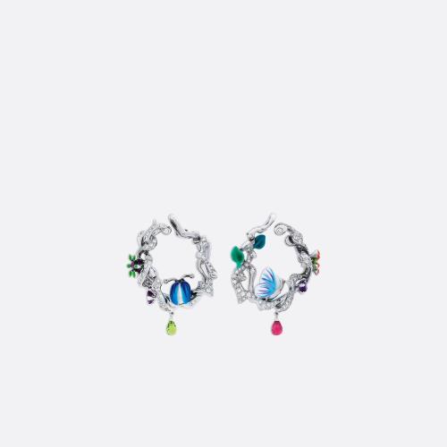  DIOR迪奧  女士 耳環(huán) MILLY CARNIVORA 耳環(huán) JBDN94027_0000