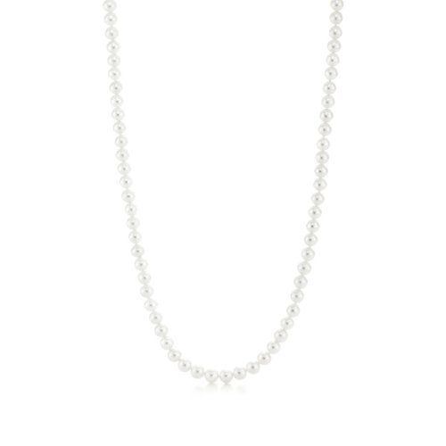 Tiffany & Co./蒂芙尼   925純銀搭扣珍珠項(xiàng)鏈 28516746