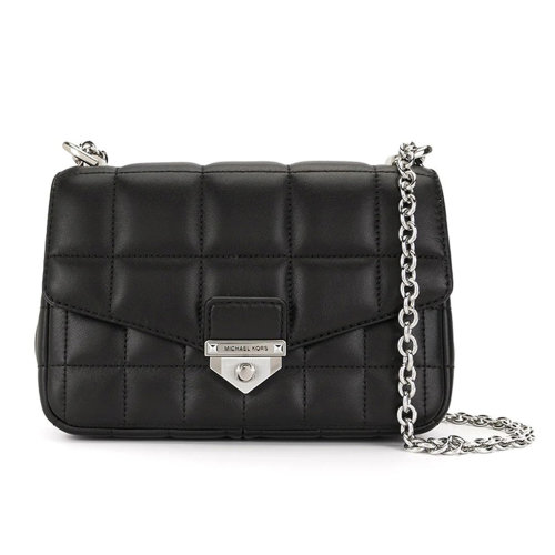 【高圓圓同款】MichaelKor/邁克.科爾斯 MK女包 SOHO系列女士短款斜跨包單肩包30H0S1SL1T