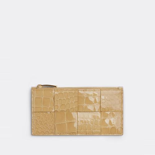  BV葆蝶家 22年秋冬 女士 卡包 etui pour cartes zippe grand format 708593V2GB39611