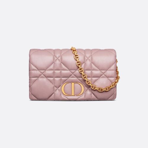  DIOR迪奧 22年秋冬 女士 手拿包 Dior Caro 鏈條手袋 S5135UNGX_M77P