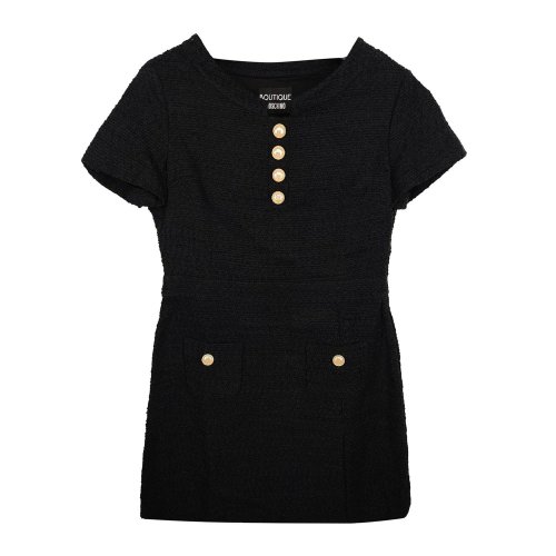MOSCHINO/莫斯奇諾黑色女士連衣裙RA043111160555