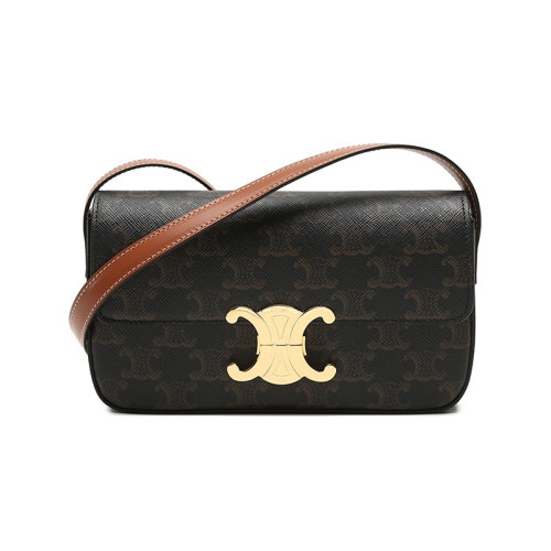 CELINE/賽琳 女士涂層帆布TRIOMPHE手提單肩包老花圖案 194142CUZ