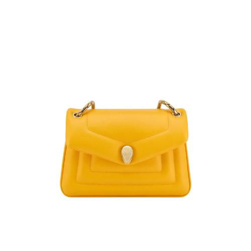  BVLGARI寶格麗 22年秋冬 女士 單肩包 SERPENTI REVERSE SAC PORTé éPAULE 292124292124