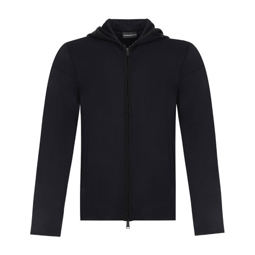 Emporio Armani/安普里奧阿瑪尼 男衛(wèi)衣 男士粘膠纖維連帽休閑上衣外套 3Z1B6A 1JBJZ