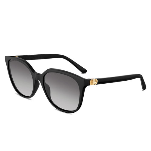 DIOR/迪奧 22年春夏新款 女士綠色漸變鏡片和黑色醋酸纖維鏡框蝴蝶太陽鏡30MNSIR_10A1