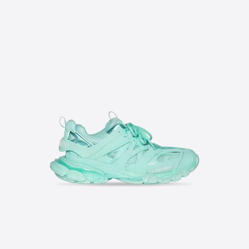  BALENCIAGA巴黎世家 22年春夏 女士 休閑運(yùn)動鞋 Women's Track Sneaker Recycled Sole  in Gre 預(yù)定商品1-3周發(fā)貨