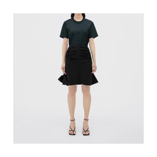  BV葆蝶家 22年秋冬 女士 短袖T恤 t-shirt en jersey de coton sunrise leger 649060VF1U04140