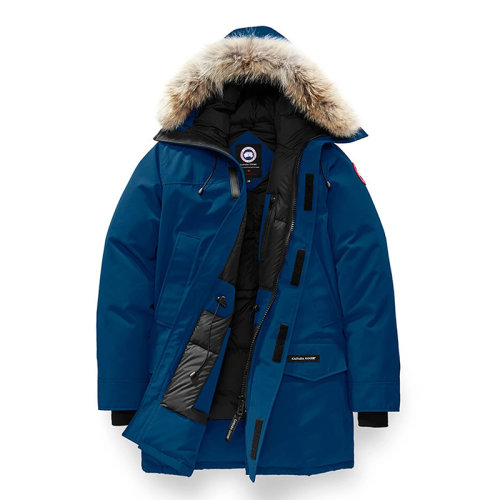 CANADA GOOSE/加拿大鵝   LANGFORD COUPE FUSION系列 男士北歐之夜藍(lán)色連帽毛邊防風(fēng)派克大衣2062MA-NN