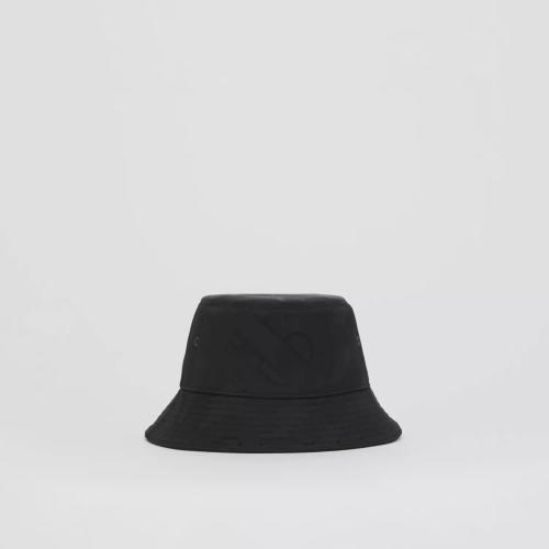  BURBERRY 22年秋冬 男士 專屬標識再生聚酯纖維提花漁夫帽 80487681