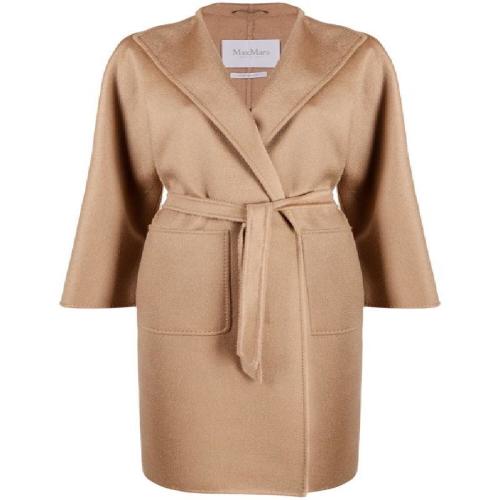 MaxMara/麥絲瑪拉 女士米色時(shí)尚休閑大衣 10110911600 020 LILIA