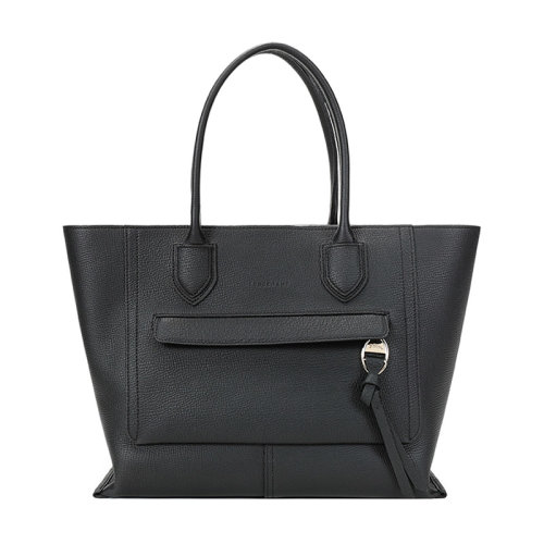 Longchamp/瓏驤 女士MAILBOX系列大號(hào)牛皮手提單肩包 10105 HTA