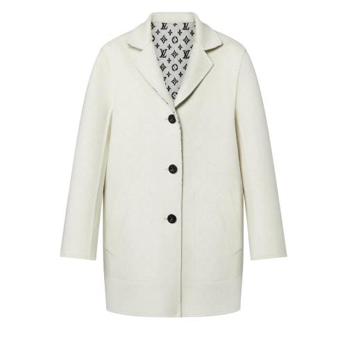  LV路易威登 22年秋冬 女士 大衣 提花雙面大衣 1AAK68 1AAK69 1AAK65 1AAK6A 1AAK66 1AAK6B 1A