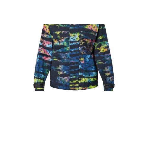  LV路易威登 22年秋冬 男士 夾克 扎染科技束腰夾克 1A99T6 1A99T7 1A99T8 1A99T9 1A99TA 1A99T