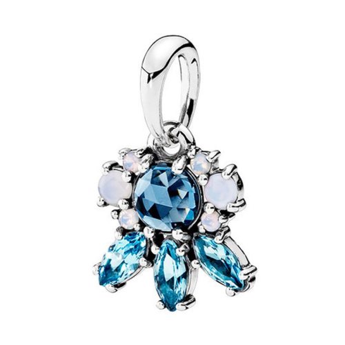 PANDORA/潘多拉 女士925銀凝霜掠影多色吊墜 390391NMBMX