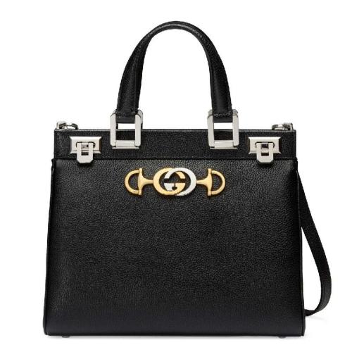 GUCCI/古馳 Gucci Zumi系列小號手提包 皮質(zhì) 569712 1B90X