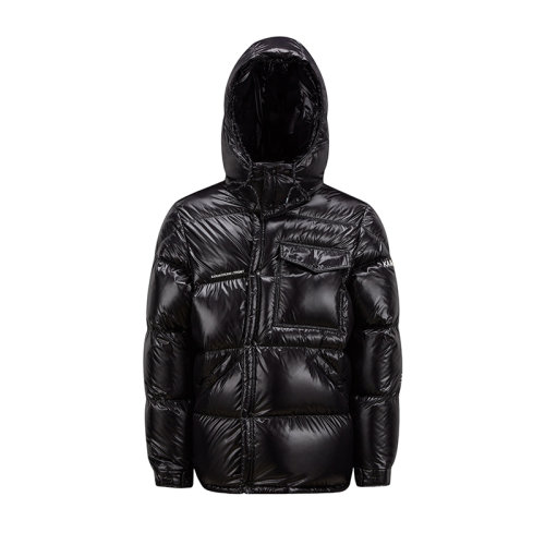Moncler/蒙克萊 22年秋冬新款 Maya 70系列FRGMT藤原浩合作款 男女同款星鉆黑色尼龍面料Anthemium短款羽絨夾克H209U1A00010M2149999