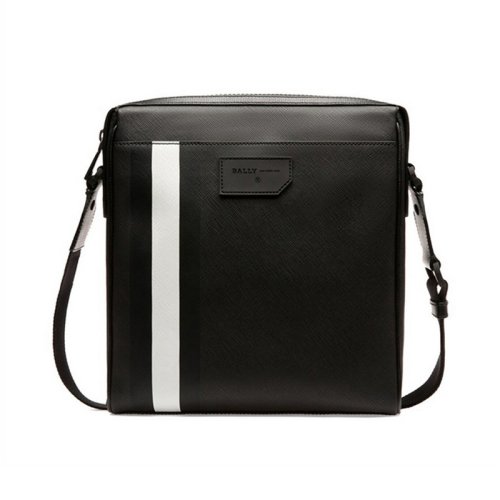  BALLY/巴利 男士條紋PVC單肩包 6224072 PLSX