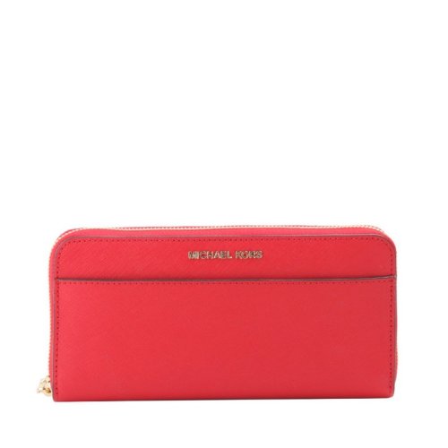  Michael Kors/邁克·科爾斯 女士紅色牛皮革錢包 32T7GTVZ3L 204