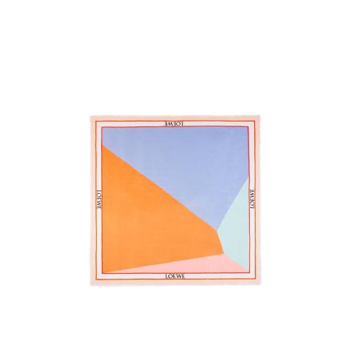  LOEWE羅意威  女士 圍巾 Puzzle 圍巾 F811911X03-6109 預(yù)定商品1-3周發(fā)貨
