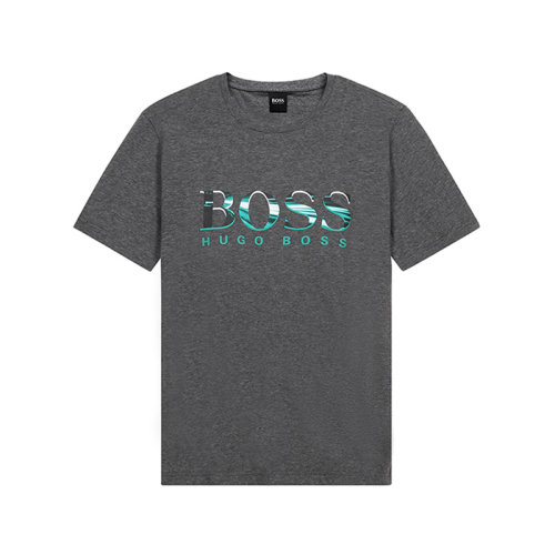 HUGO BOSS/雨果博斯 男士短袖T恤 男士棉質(zhì)圓領(lǐng)短袖T恤 50443666