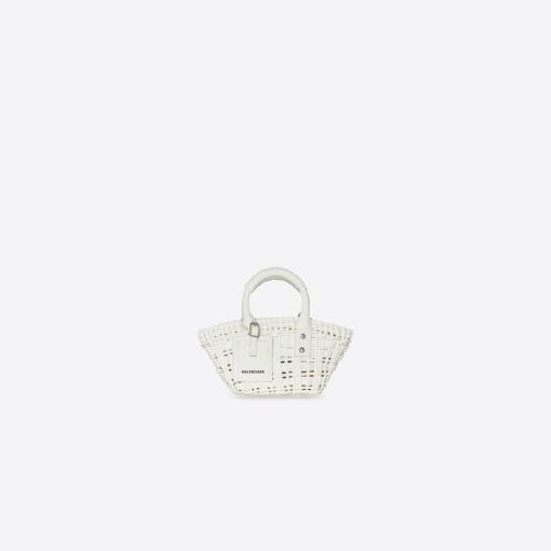  BALENCIAGA巴黎世家 22年秋冬 女士 手提包 Bistro XXS 肩帶籃子包 6780282IE3Y9000 預(yù)定商品1-3周發(fā)貨
