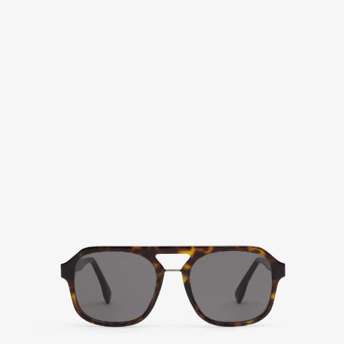  FENDI芬迪 22年春夏 男士 太陽眼鏡 雪茄棕太陽鏡 FOL518V1PF1G9H