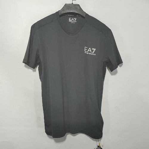 Emporio Armani/安普里奧阿瑪尼 深灰色速干男士短袖T恤
