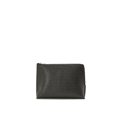  LOEWE羅意威 22年秋冬 女士 手拿包 Repeat L Zip Pouch in embossed silk calfskin C499Z81X0