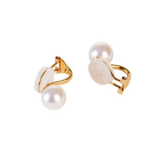 GeleiStory/GeleiStory向往系列18K金AKOYA海珠耳夾 店鋪特惠
