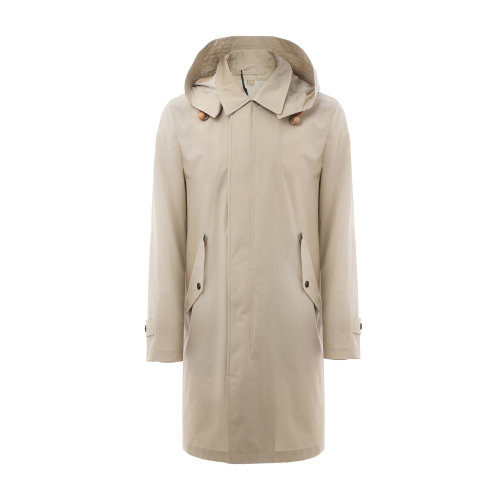 純棉可拆卸連帽男士大衣 BURBERRY/博柏利 巴寶莉 男士外套 男士風(fēng)衣