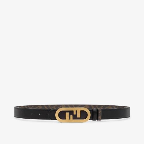  FENDI芬迪 22年秋冬 男士 腰帶 O’Lock belt 7C047_JF0F18I0