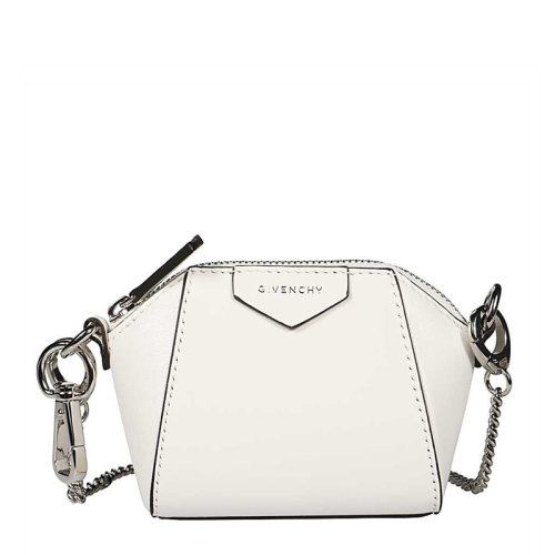 Givenchy 紀(jì)梵希 女士包袋 字母徽標(biāo)鏈條包 斜跨包 單肩包BABY ANTIGONA飾鏈?zhǔn)执? class=