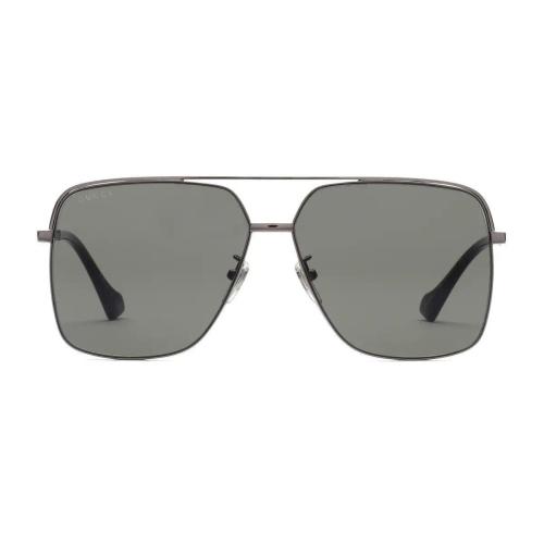  GUCCI古馳 22年秋冬 男士 低鼻梁架貼合設(shè)計(jì)太陽(yáng)眼鏡 691357 I3330 8112