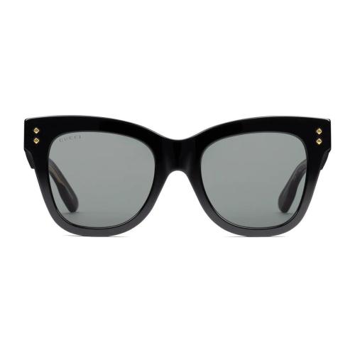  GUCCI古馳 22年秋冬 女士 貓眼造型鏡框太陽(yáng)眼鏡 691297 J0740 1012