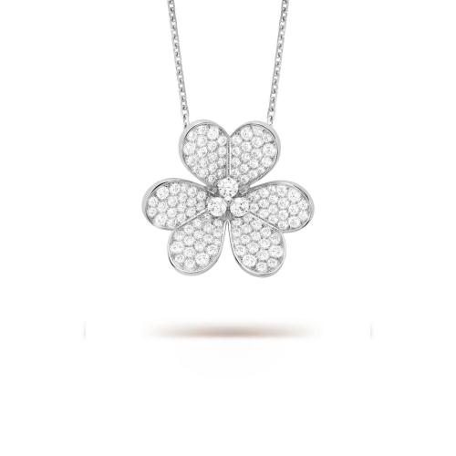  VCA梵克雅寶 22年秋冬 女士 吊墜 Frivole胸針吊墜，超大號款式 VCARP6L600 預定商品1-3周發(fā)貨