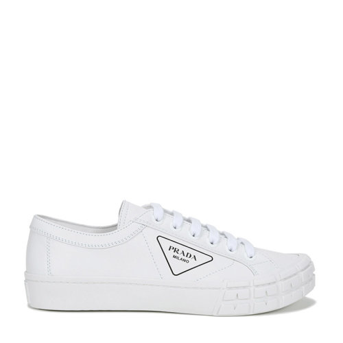 PRADA/普拉達(dá) 男士牛皮系帶休閑運(yùn)動(dòng)鞋 2EG302 A21